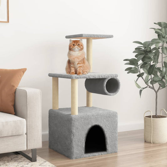 Albero Per Gatti Con Tiragraffi In Sisal 109,5 Cm