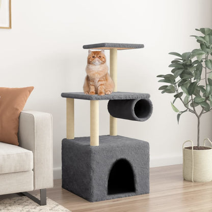 Albero Per Gatti Con Tiragraffi In Sisal 109,5 Cm