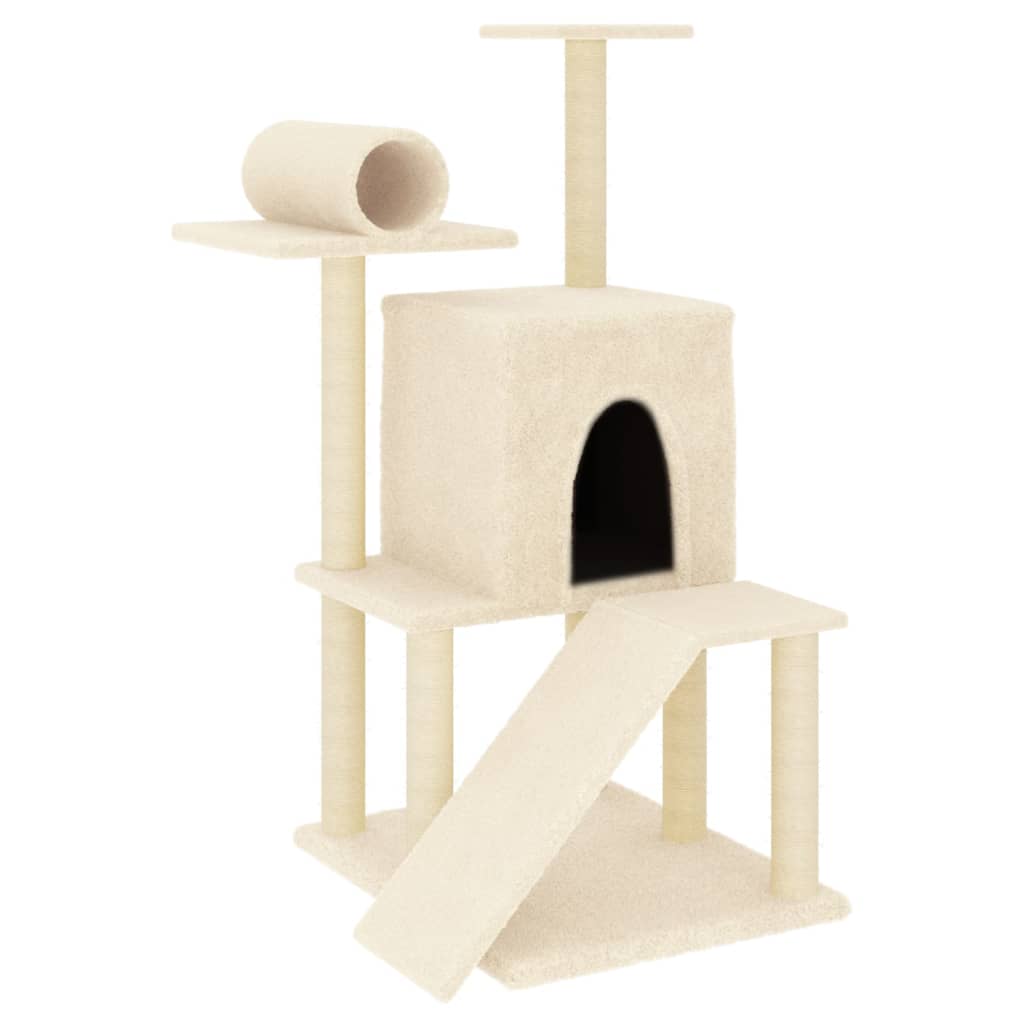 Albero Per Gatti Con Tiragraffi In Sisal 110,5 Cm