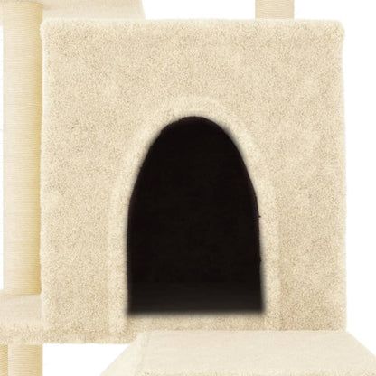 Albero Per Gatti Con Tiragraffi In Sisal 110,5 Cm