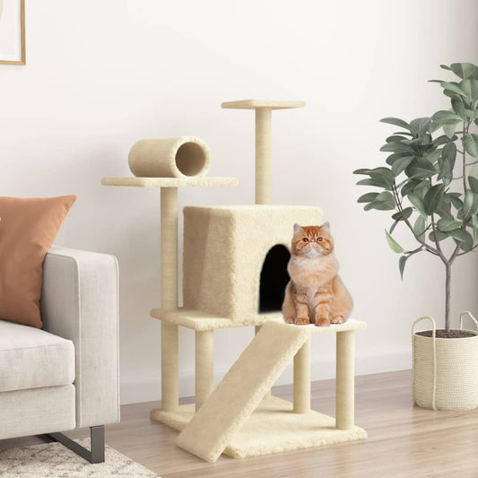 Albero Per Gatti Con Tiragraffi In Sisal 110,5 Cm