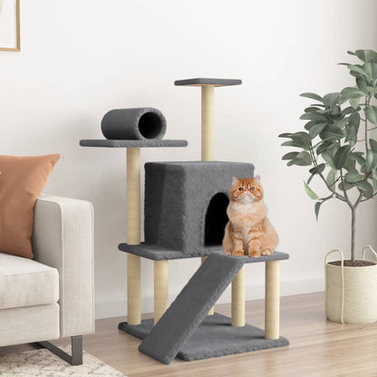 Albero Per Gatti Con Tiragraffi In Sisal 110,5 Cm