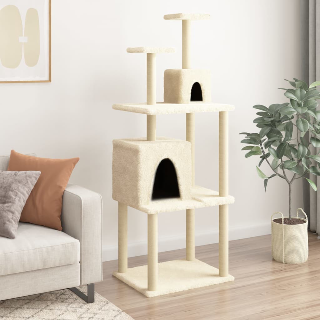 Albero Per Gatti Con Tiragraffi In Sisal 167 Cm