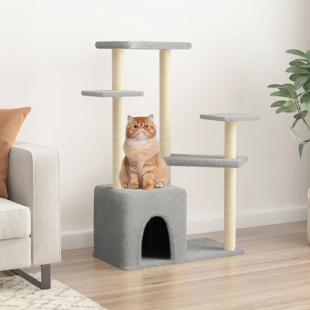 Albero Per Gatti Con Tiragraffi In Sisal 107,5 Cm