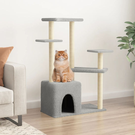 Albero Per Gatti Con Tiragraffi In Sisal 107,5 Cm