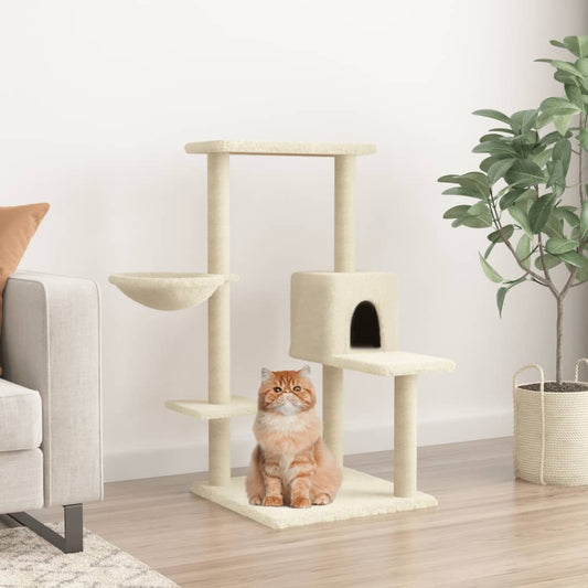 Albero Per Gatti Con Tiragraffi In Sisal 95 Cm