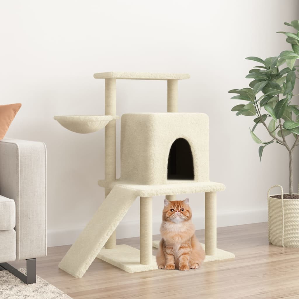 Albero Per Gatti Con Tiragraffi In Sisal 96,5 Cm