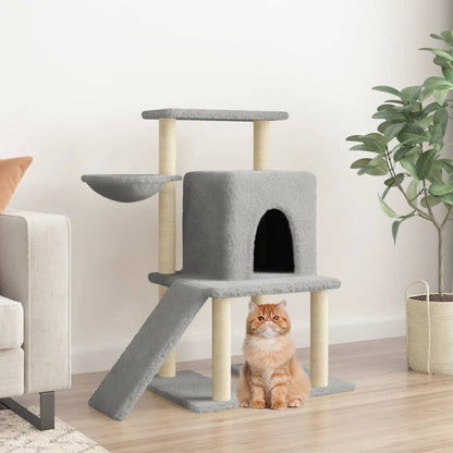 Albero Per Gatti Con Tiragraffi In Sisal 96,5 Cm