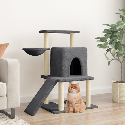 Albero Per Gatti Con Tiragraffi In Sisal 96,5 Cm