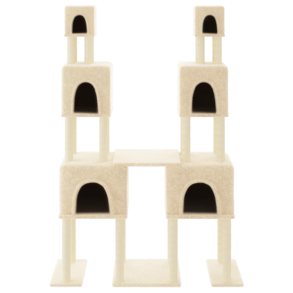 Albero Per Gatti Con Tiragraffi In Sisal 199 Cm