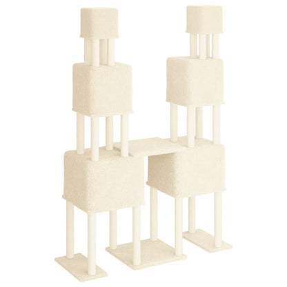 Albero Per Gatti Con Tiragraffi In Sisal 199 Cm