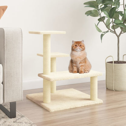 Albero Per Gatti Con Tiragraffi In Sisal 61 Cm