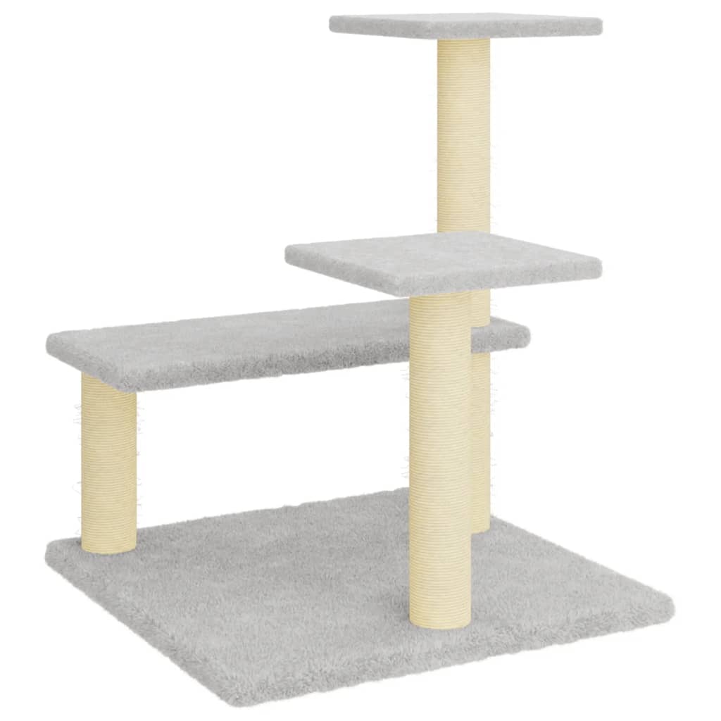Albero Per Gatti Con Tiragraffi In Sisal 61 Cm