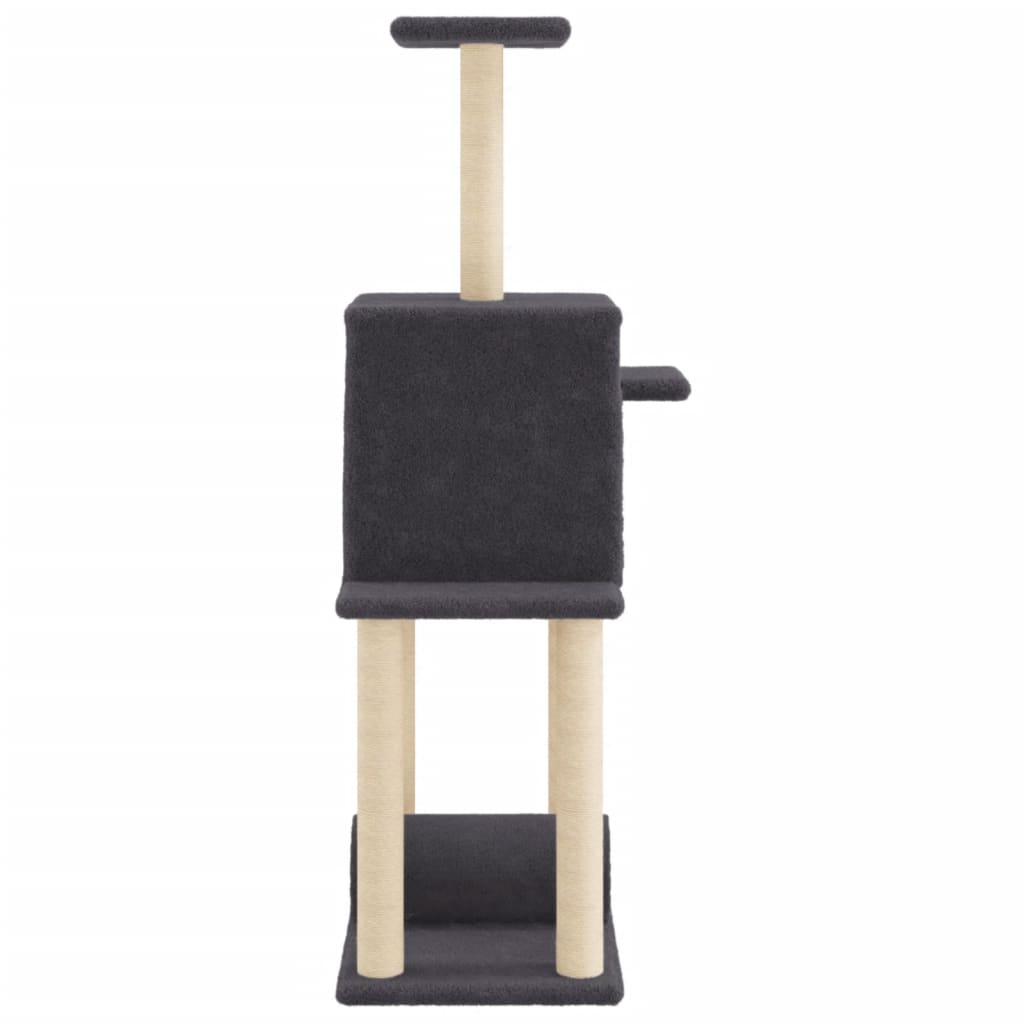 Albero Per Gatti Con Tiragraffi In Sisal 122 Cm