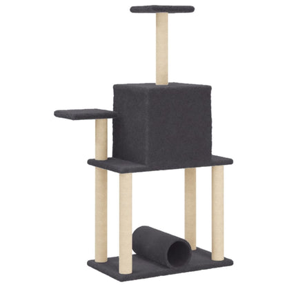 Albero Per Gatti Con Tiragraffi In Sisal 122 Cm