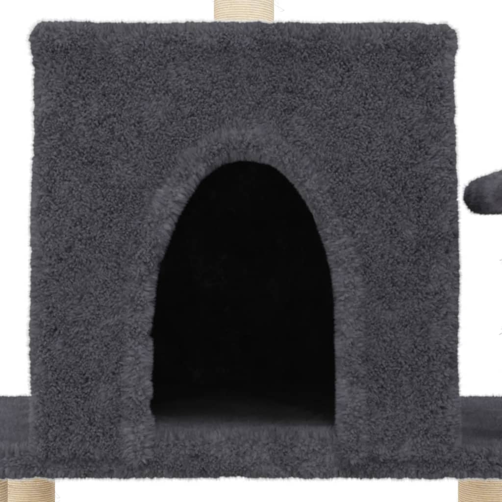 Albero Per Gatti Con Tiragraffi In Sisal 122 Cm
