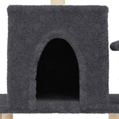 Albero Per Gatti Con Tiragraffi In Sisal 122 Cm