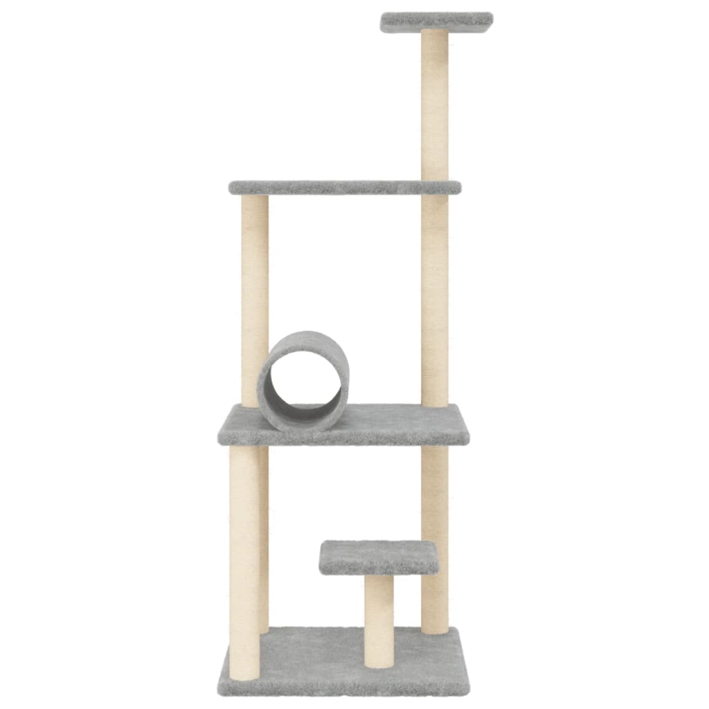 Albero Per Gatti Con Tiragraffi In Sisal 136 Cm