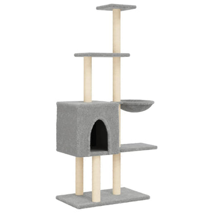 Albero Per Gatti Con Tiragraffi In Sisal 145 Cm