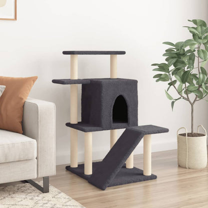 Albero Per Gatti Con Tiragraffi In Sisal 97 Cm