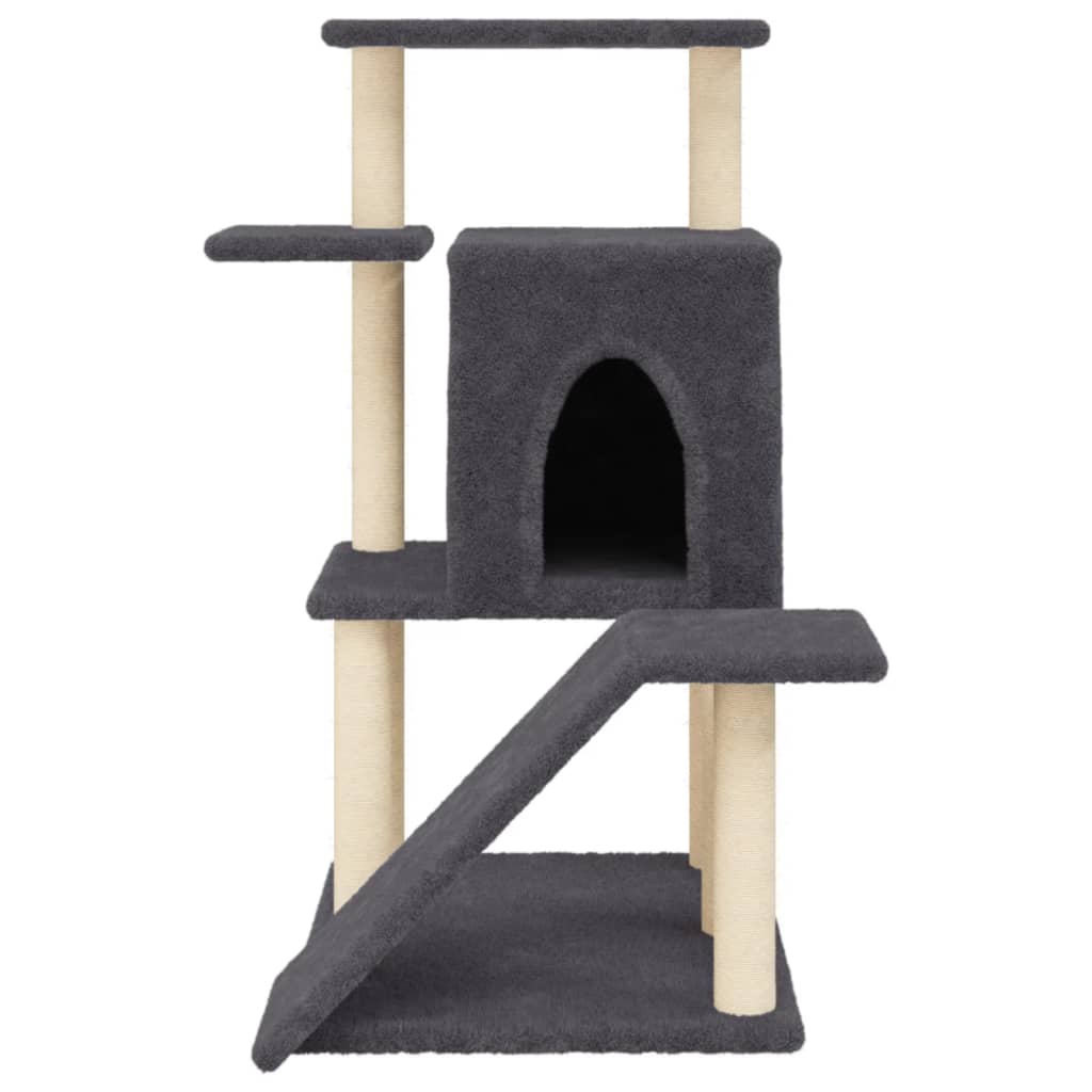 Albero Per Gatti Con Tiragraffi In Sisal 97 Cm