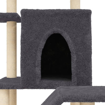 Albero Per Gatti Con Tiragraffi In Sisal 97 Cm