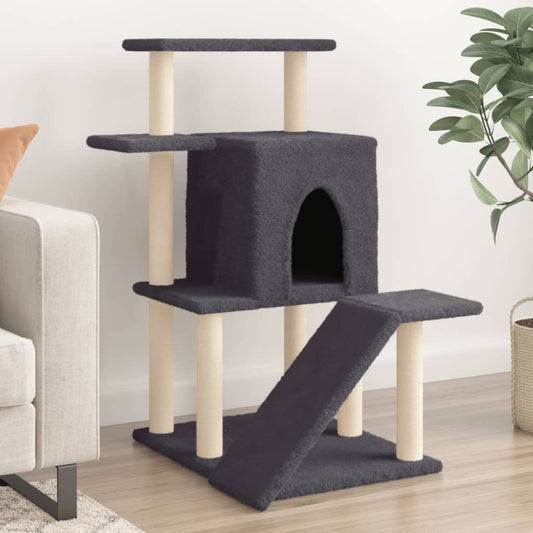 Albero Per Gatti Con Tiragraffi In Sisal 97 Cm