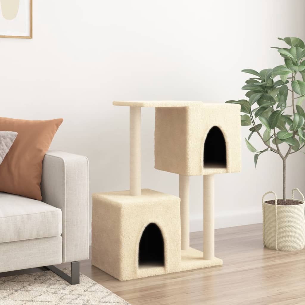 Albero Per Gatti Con Tiragraffi In Sisal 86 Cm
