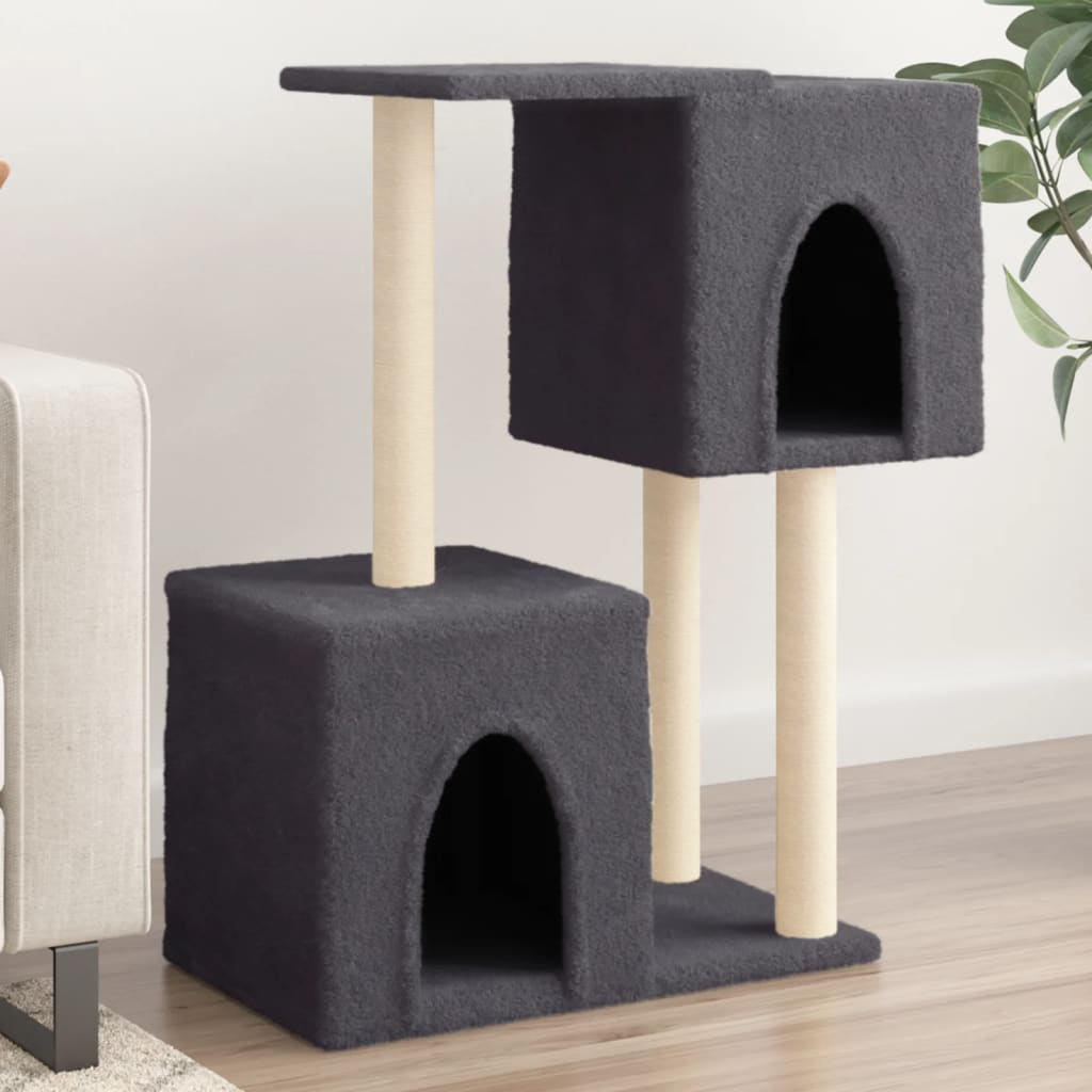 Albero Per Gatti Con Tiragraffi In Sisal 86 Cm
