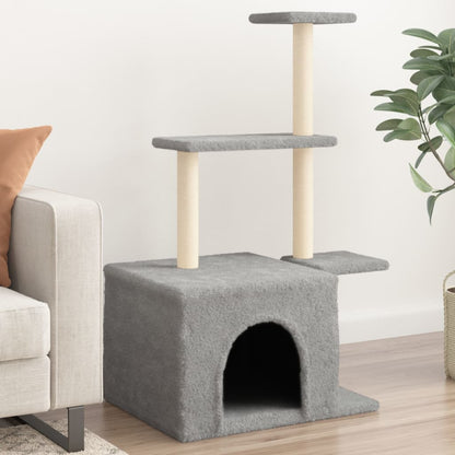 Albero Per Gatti Con Tiragraffi In Sisal 110 Cm
