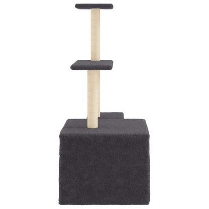 Albero Per Gatti Con Tiragraffi In Sisal 110 Cm