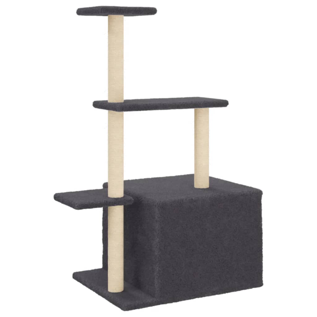 Albero Per Gatti Con Tiragraffi In Sisal 110 Cm