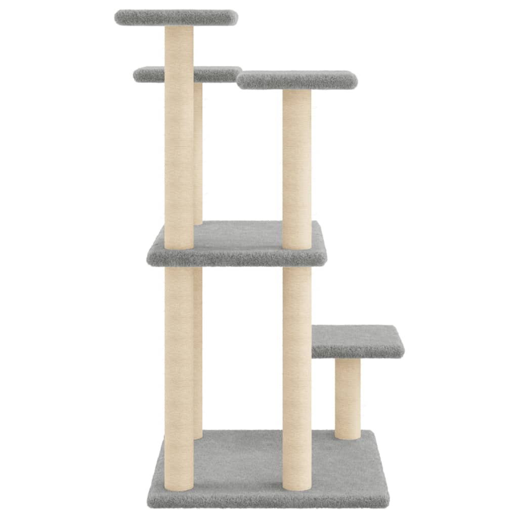 Pali Tiragraffi Per Gatti Con Piattaforme 98,5 Cm