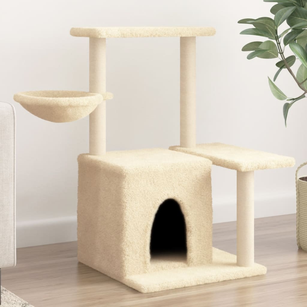 Albero Per Gatti Con Tiragraffi In Sisal 83 Cm