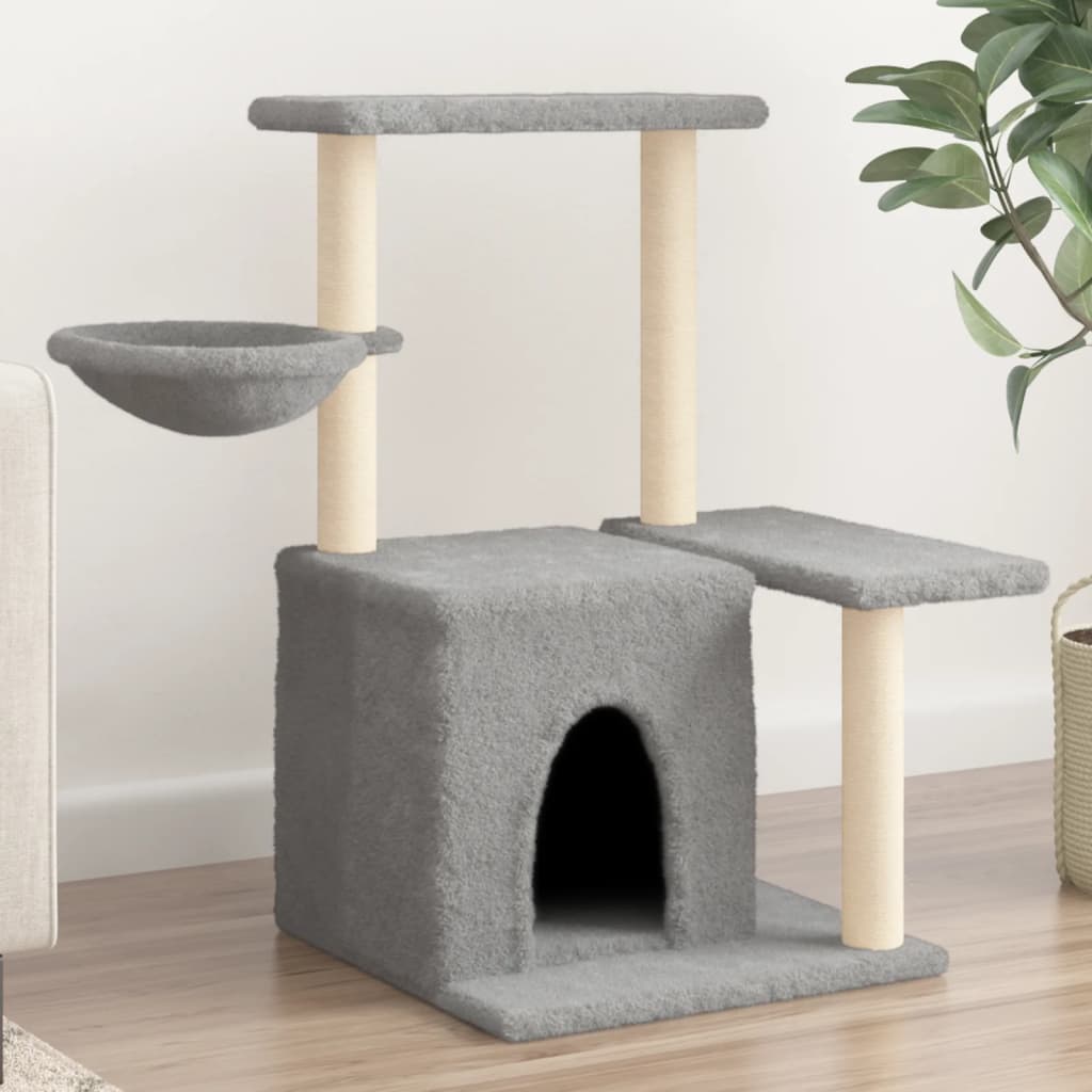 Albero Per Gatti Con Tiragraffi In Sisal 83 Cm