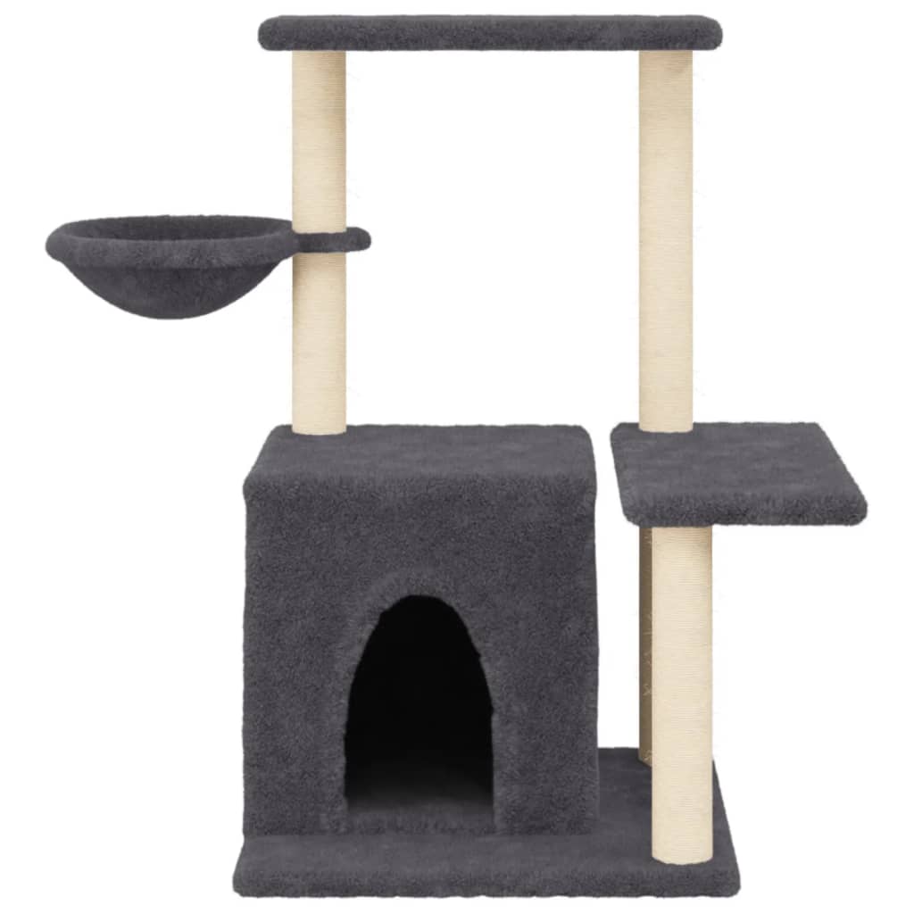 Albero Per Gatti Con Tiragraffi In Sisal 83 Cm