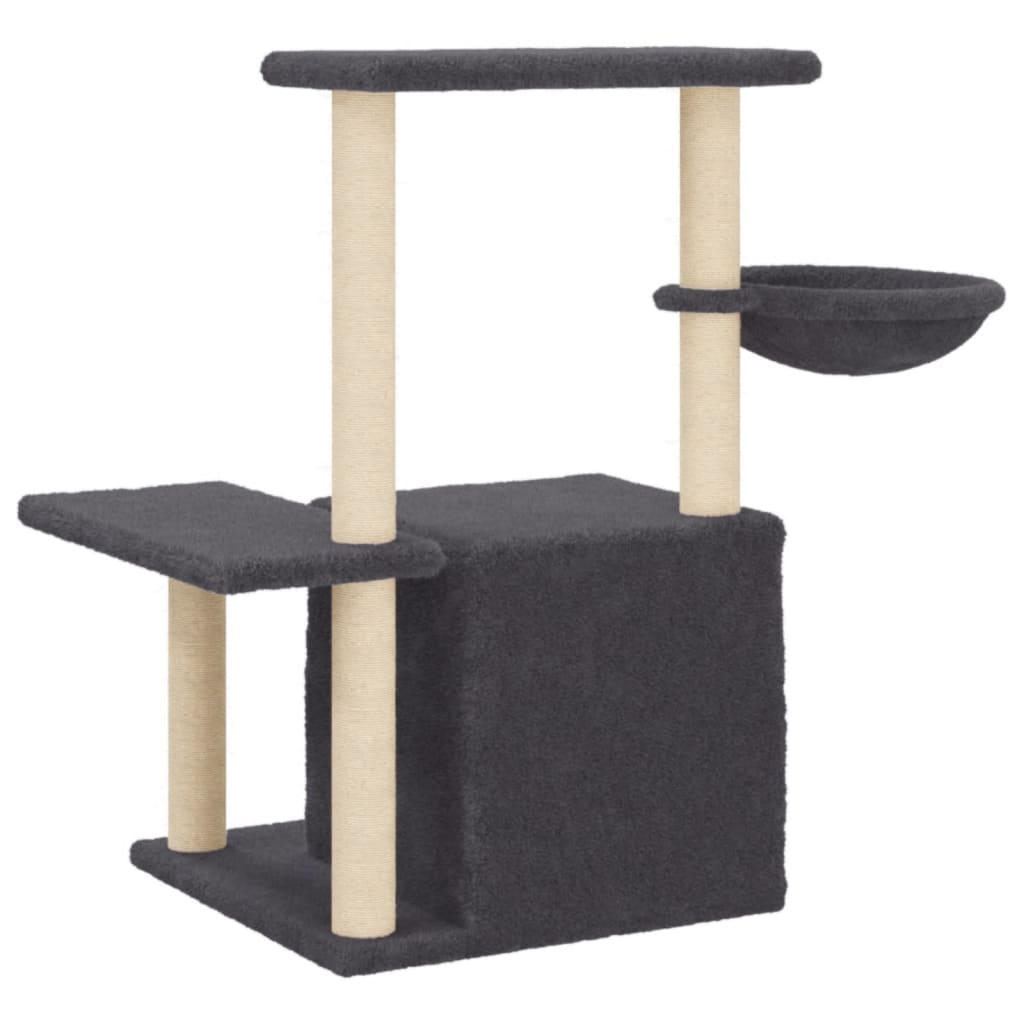 Albero Per Gatti Con Tiragraffi In Sisal 83 Cm