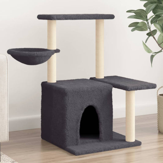 Albero Per Gatti Con Tiragraffi In Sisal 83 Cm
