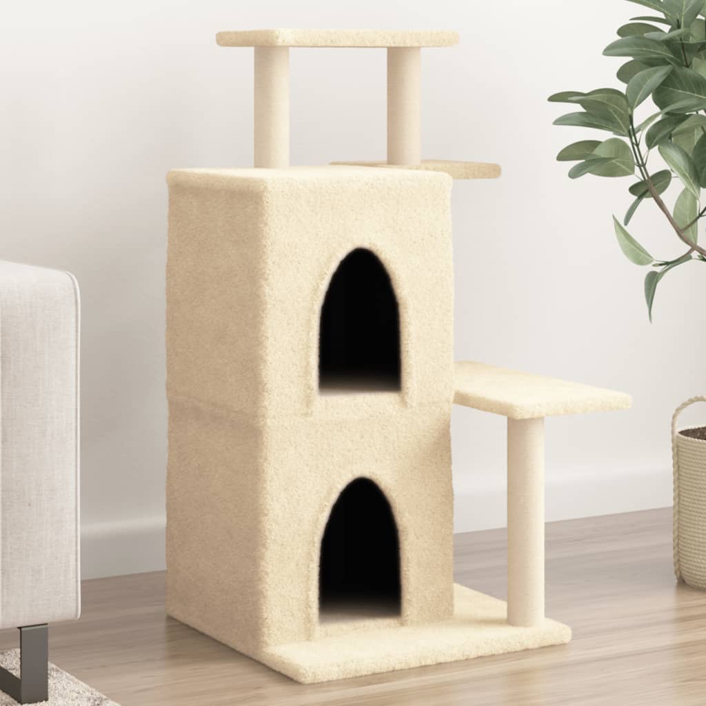 Albero Per Gatti Con Tiragraffi In Sisal 97 Cm