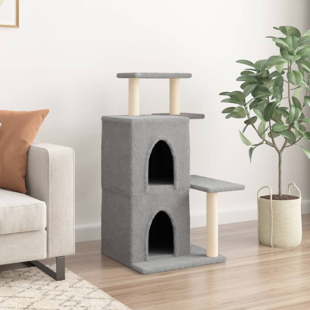 Albero Per Gatti Con Tiragraffi In Sisal 97 Cm