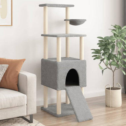 Albero Per Gatti Con Tiragraffi In Sisal 153 Cm