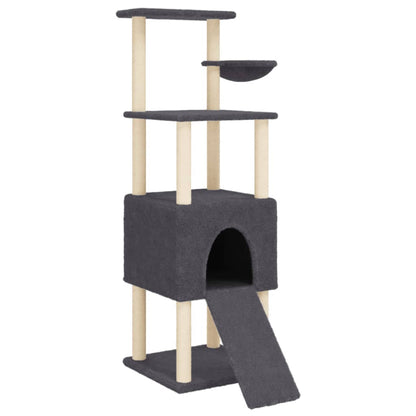Albero Per Gatti Con Tiragraffi In Sisal 153 Cm