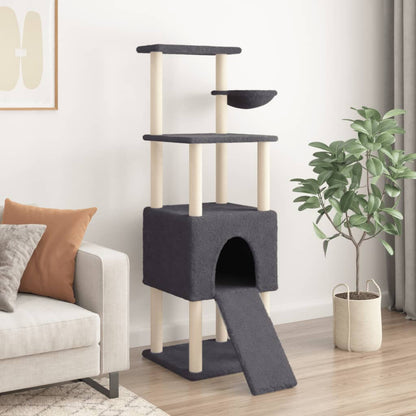 Albero Per Gatti Con Tiragraffi In Sisal 153 Cm