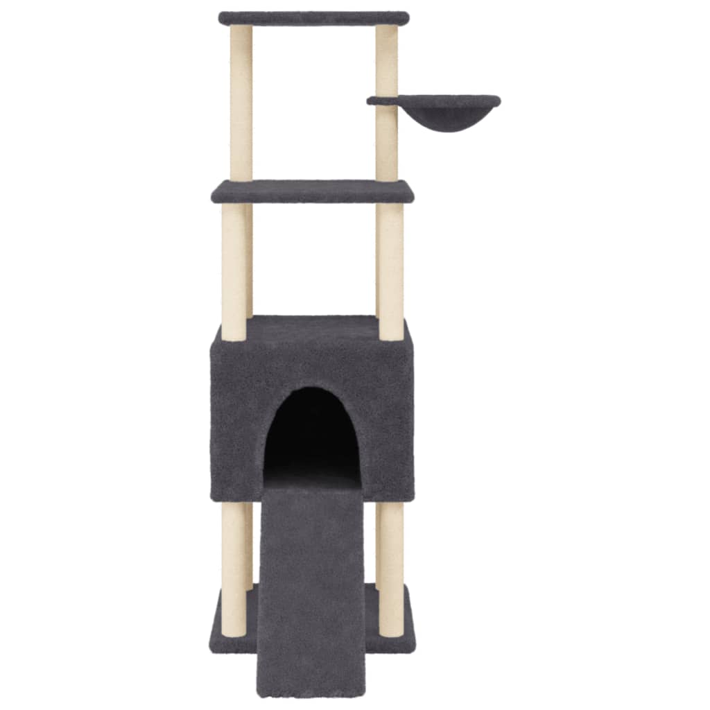 Albero Per Gatti Con Tiragraffi In Sisal 153 Cm