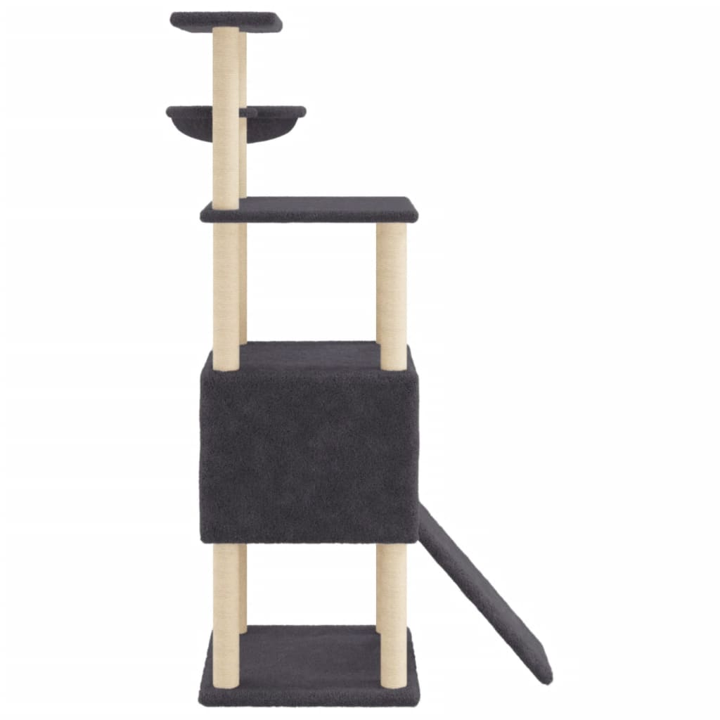 Albero Per Gatti Con Tiragraffi In Sisal 153 Cm