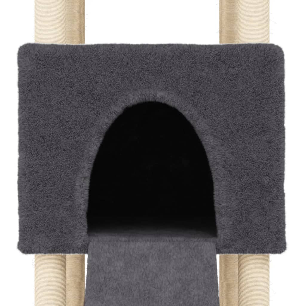 Albero Per Gatti Con Tiragraffi In Sisal 153 Cm