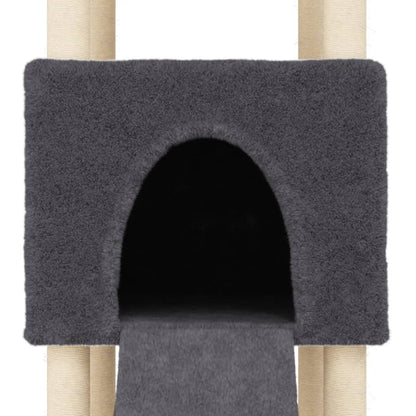 Albero Per Gatti Con Tiragraffi In Sisal 153 Cm