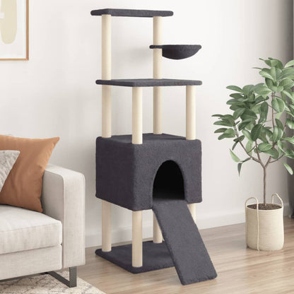 Albero Per Gatti Con Tiragraffi In Sisal 153 Cm