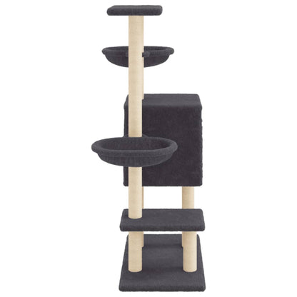 Albero Per Gatti Con Tiragraffi In Sisal 117 Cm
