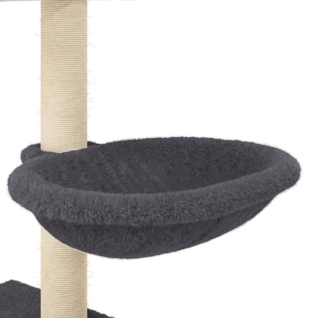 Albero Per Gatti Con Tiragraffi In Sisal 117 Cm